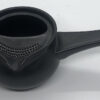 萬古焼　焙烙急須 ⿊曜釉 - 画像 (3)
